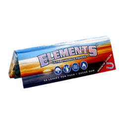 Elements Ultra Rice Paper 1¼ Size 50ct - Display of 25 Pack 